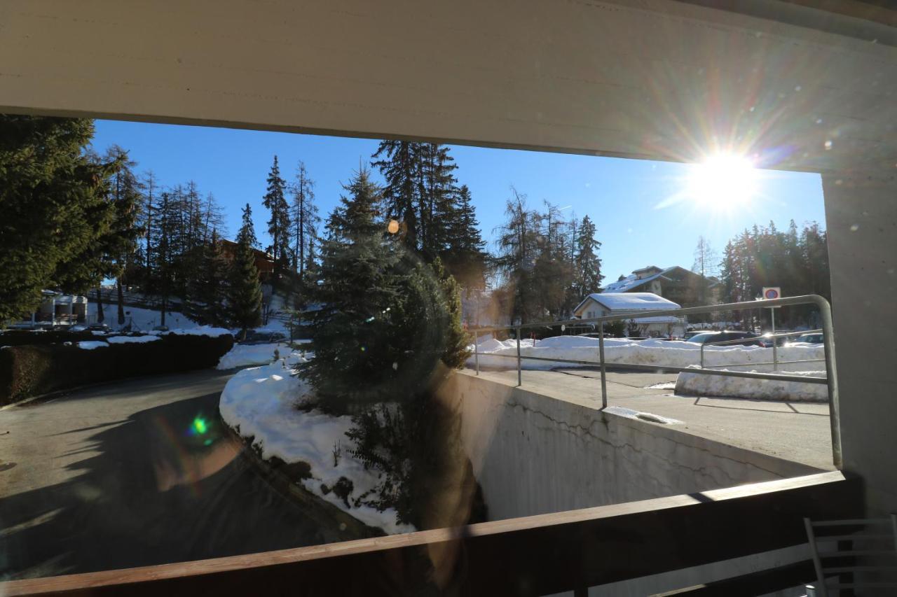 Appartement Cosy Et Renove Au Coeur De La Station Crans-Montana Exteriör bild